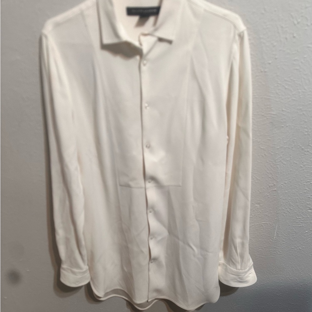 Ralph Lauren‎ Black Label Tunic Blouse White color size 10